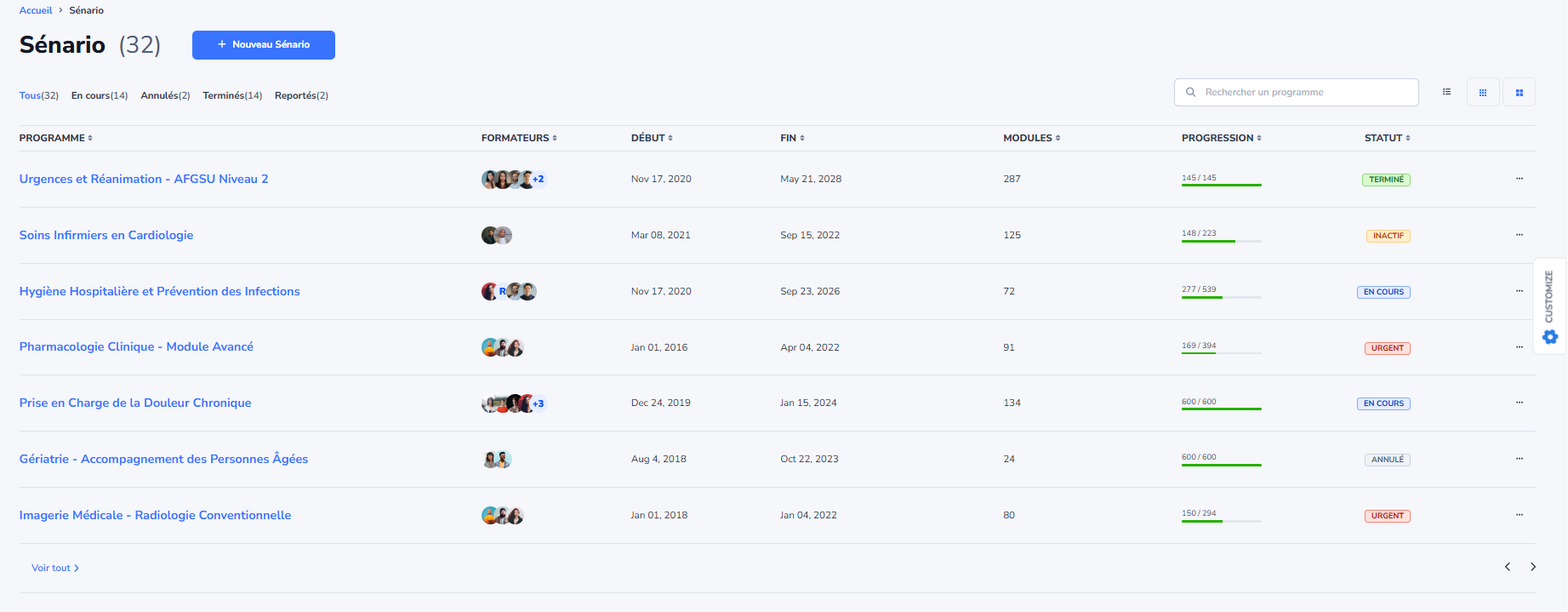 LearningTime - Création de scénarios pédagogiques et parcours de formation